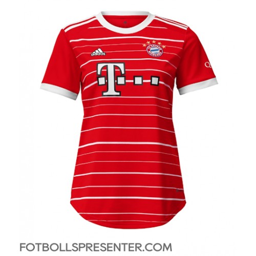 Bayern Munich Alphonso Davies #19 Hemma Matchtröja Dam 2022-23 Kortärmad Bayern Munich Alphonso Davies #19 Hemma Matchtröja Dam 2022-23 Kortärmad